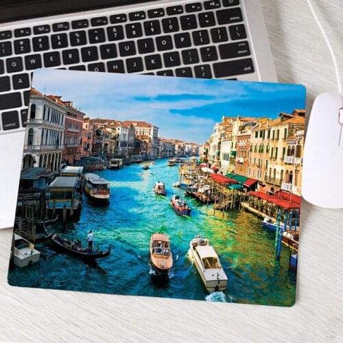 New Arrivals City Landscape Customized MousePads Computer Laptop Anime Mat Soft Rubber Professional Gaming Pad