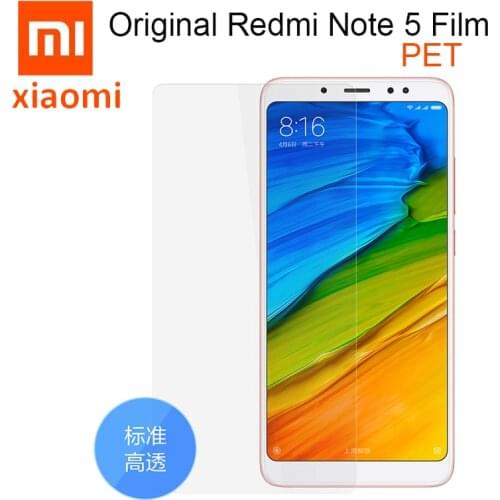 Original Xiaomi Redmi Note 5 Film Ultra Slim Redmi Note 5 Pro Screen protector for Xiaomi Redmi Note5 front COVER ( Not Glass )