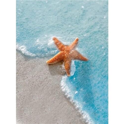 Nature Printed Fabric 11CT Cross-Stitch Complete Kit DIY Embroidery DMC Threads Handicraft Craft Needlework Sewing Design