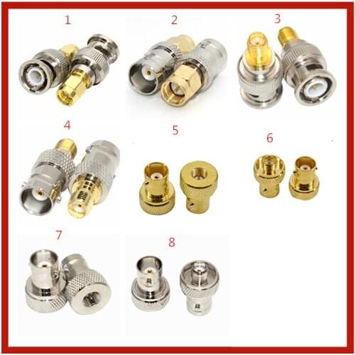 Q9 BNC To SMA adapter BNC Male female To SMA Male female Coaxial RF Connectors