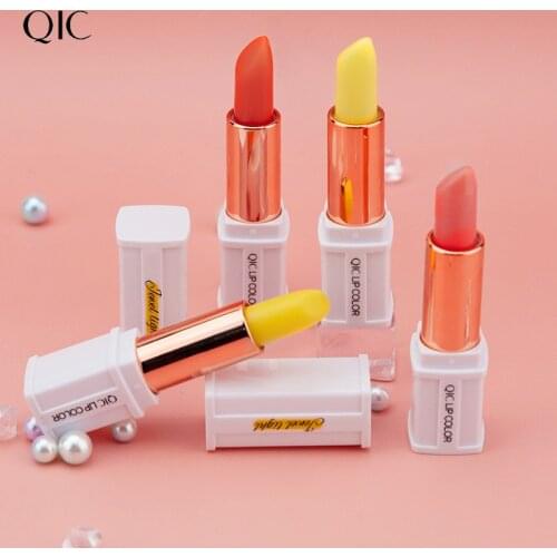 QIC Fruit-flavored Lip Balm Moisturizing And Hydrating Repairing And Anti-drying Lipstick Lip Gloss Base Gel TSLM1