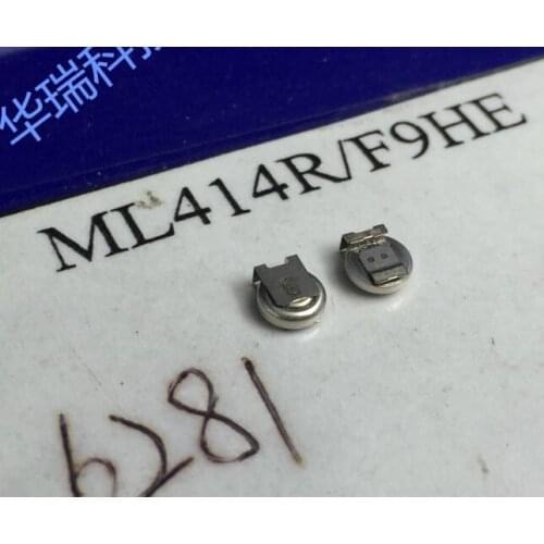 10PCS ML414R/F9HE mobile phone motherboard memory backup battery original authentic spot