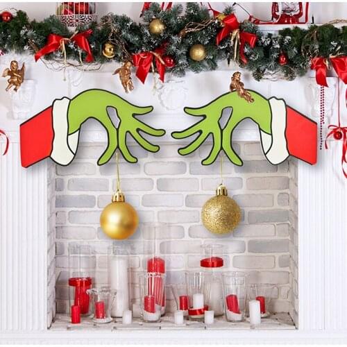 Christmas Decoration 2022 New Year Christmas Tree Decoration Wooden Ornaments Merry Christmas Christmas Tree Pendant