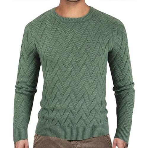 Autumn Winter Mens Sweaters Long Sleeve Knitted Pullovers Sweatshirt For Male Pullovers Sweater Coat Winter Warm Clothing Male