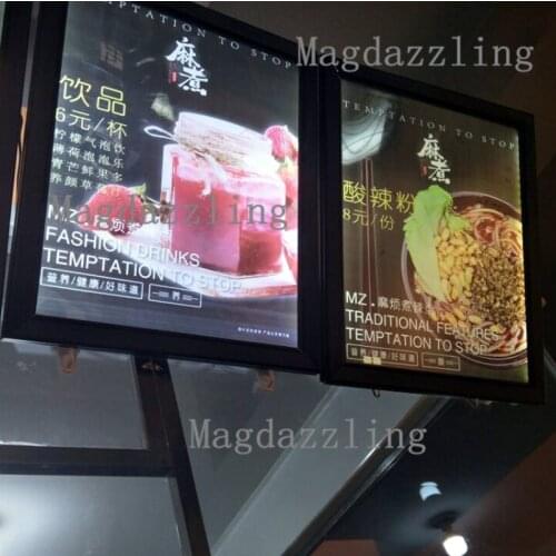 SLIM A1 CLIP SNAP FRAME LED MENU BOARD DISPLAY SYSTEM -ILLUMINATED MENU DISPLAY LIGHT BOX