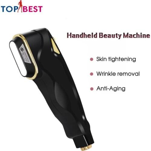 Ultrasonic Mini Hifu RF Massager Microcurrents For Lifting Beauty Machine Facial Care Anti-Wrinkle Skin Rejuvenation Home SPA