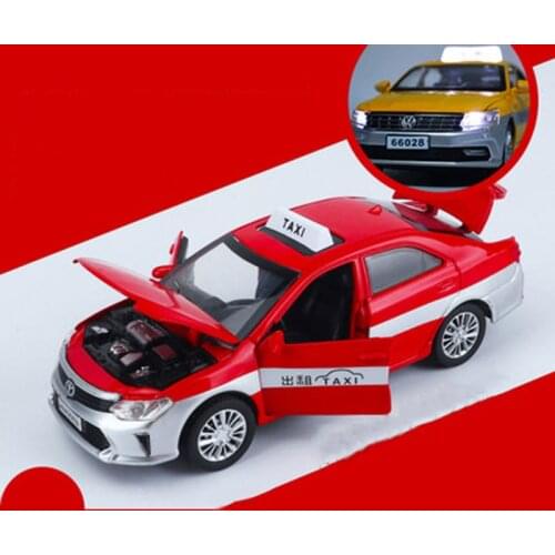 1:32 4colors optional alloy simulation model door can be opened taxi die-casting model child boy toy model adult gift collection