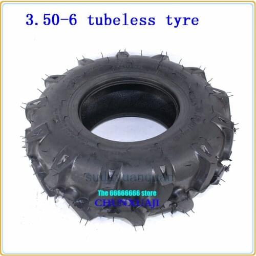 3.50-6 tubeless tires vacuum Tractor Wheel Tyres For ATV Quad Lawn Mower Garden Tractor