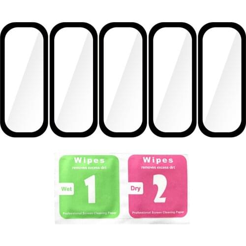 5pcs Soft Smartband Protective Film Cover For Samsung Galaxy Fit 2 R220 Smart Wristband Screen Protector Cover For Fit2 R220