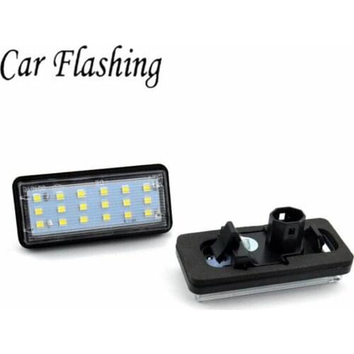 2pcs Error Free For Lexus LX470 GX470 Toyota Land Cruiser 120 Prado Land Cruiser 200 Car LED Number License Plate Light Kit