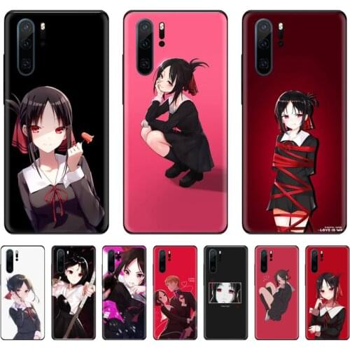 Anime Kaguya Sama Phone Case For Huawei P9 P10 P20 P30 Pro Lite smart Mate 10 Lite 20 Y5 Y6 Y7 2018 2019