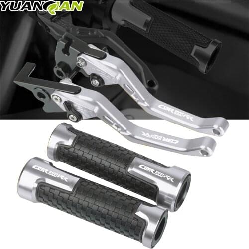 For Honda CBR 1000RR 2008 2009 2010 2011 2012 2013 2014-2016 Motorcycle Brake Clutch Levers Handlebar Hand Grips End Cap Cover