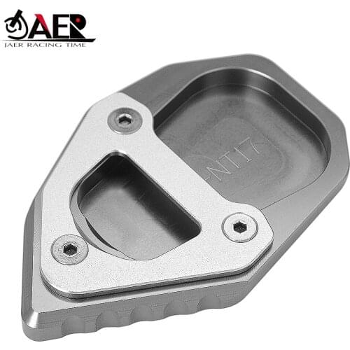 JAER For BMW R nine T 2017 2018 2019 Foot Side Stand Bike Kickstand Enlarge Plate Extension Pad RnineT