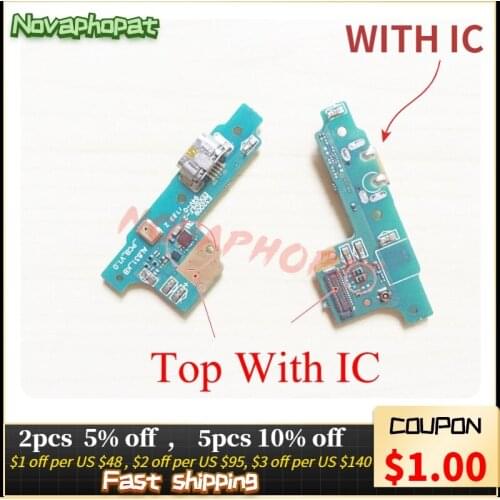 Novaphopat For Huawei Y5-2017 MYA-L02 MYA-L03 USB Dock Charging Charger Port Connector Flex Cable Replacement + Tracking
