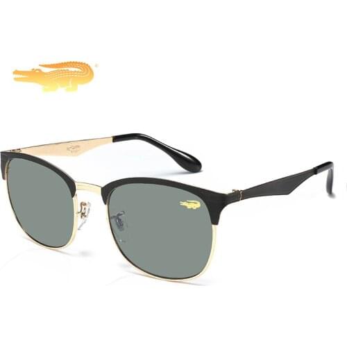 Krokodil 2020 Brand Original Sunglasses For Men and Women Stainless Frame Sport Sun Glasses Fishing glasses Oculos De Sol 3538