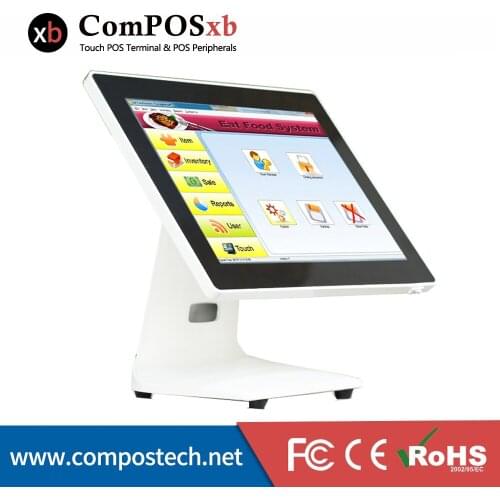 POS Systems Windows Point Of Sale 15" Cash register Touch Screen POS Terminal POS Machine For Restaurant