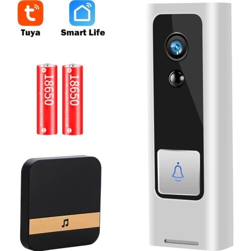 WiFi Video Doorbell Camera 1080P Home Door Bell Camera Wireless WiFi Smart Home Intercom Mini Video Door Bell Tuya Smart Life