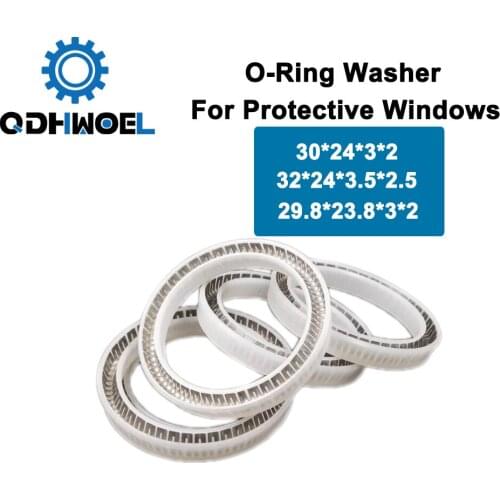O-Ring Washer Protective Windows for Fiber Laser Head 1064nm