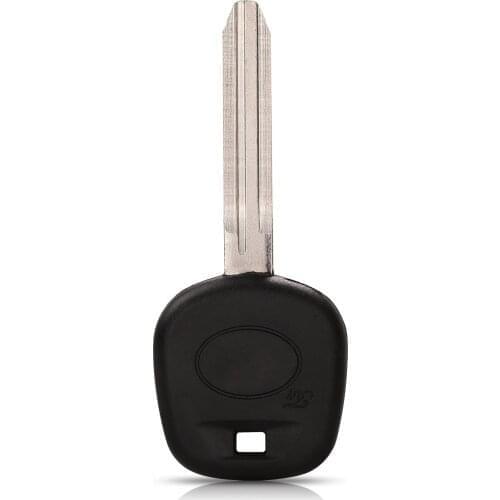 Kutery 10pcs Car Transponder Blank Key Shell For Toyota Rav4 Prado Corolla Camry Reiz Highlander Yaris Corolla With TOY43 Blade