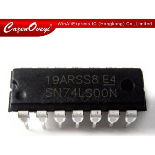 100pcs/lot HD74LS00P DIP14 HD74LS00 DIP SN74LS00N 74LS00 SN74LS00 DIP-14 new and original IC In Stock