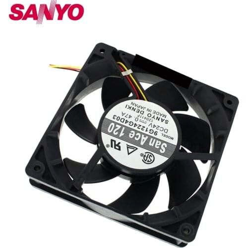 120*120*25mm 3-wire 9G1224G4D03 12025 12CM 120mm 24V 0.47A cooling fan