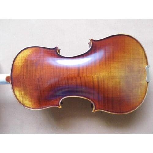 4/4 violin Stradi model European tone maple back old spruce top A-12