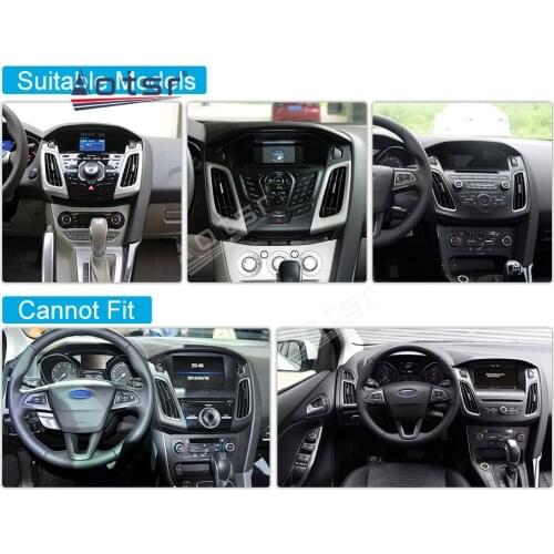 64G For Ford Focus 3 Mk 3 2012 - 2017 Car Stereo Multimedia Player Android GPS Navigation Auto Audio Radio Carplay PX6 Head Unit