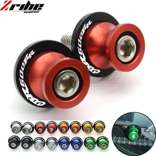 8mm M8 Motorcycle CNC Swingarm Sliders Spools For Honda CBR600RR 2003-2014 2004 2005 2006 2007 2008 2009 2010 2011 2012 2013