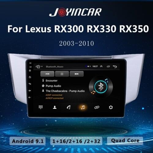 9" Android 9.1 head unit Car Radio Multimedia Video Player Navigation GPS For Lexus RX300 RX330 RX350 RX400H 2003-2010 no dvd