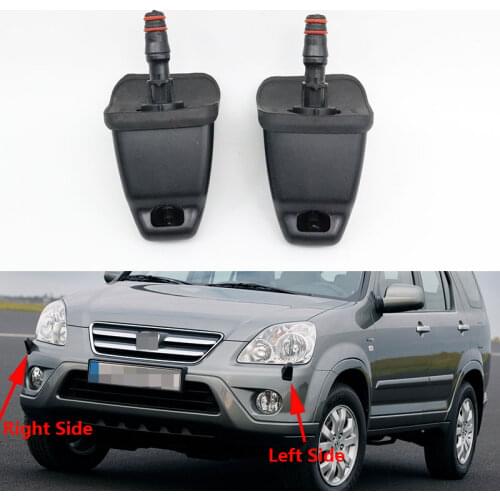 Car Left Right Side Head Light Lamp Washer Nozzle for HONDA CR-V MK II 2005 2006 OEM 76885-SCA-S11 76880-SCA-S11
