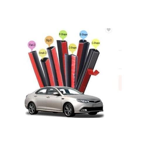 Car Rubber Sealing Strip Car Sealing Protection Sticker Door Rubber Sound Insulation Suitable for FAW Haima