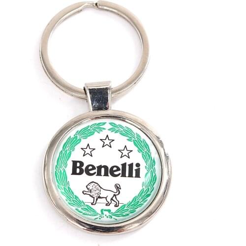 Motorcycle keychain key Ring with logo for Benelli