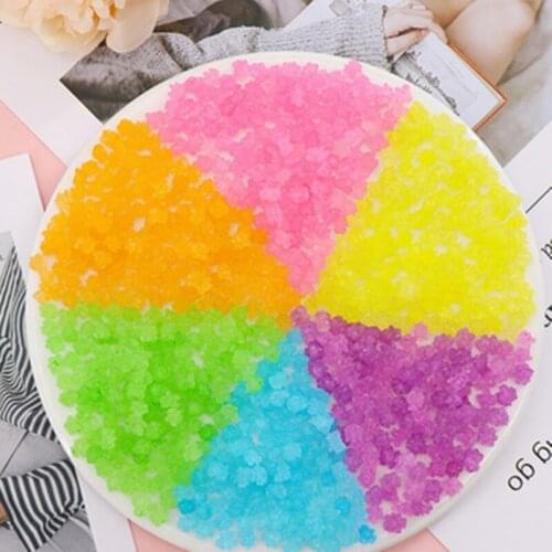 Fruity Little Stars Wishing Sugar Beads Rainbow Sugar Birthday Gift Cake Macarons Decoration Happy Birthday Cake Topper