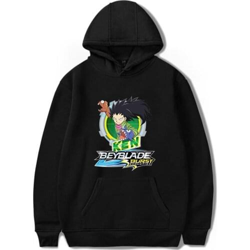 Print Beyblade Burst Evolution Hoodies Men Women Thicken Fleece Hoodie Sweatshirt Casual Pullover Jacket Coat Clothes