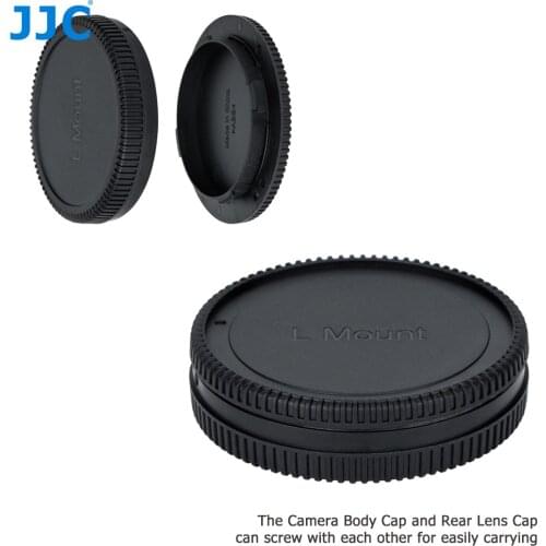 JJC Camera Body Cap For Leica SL (Typ601) CL TL2 Panasonic S1 S1R S1H Sigma FP Rear Lens Cap For Panasonic Lumix S PRO 50mm f1.4