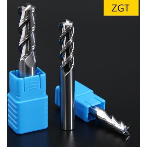 1PC Aluminum CNC Cutter Endmill HRC50 3 Flute Carbide Milling Cutter Aluminum Copper Wood Milling Tools End Mill 16mm 18mm 20mm