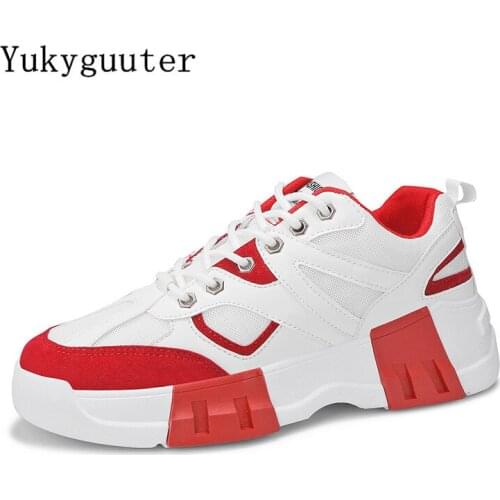 Men Running Shoes Sports Sneakers Flats Breathable Mesh 2019 Summer Walking Man Athletic Lace Up High Quality Comfortable