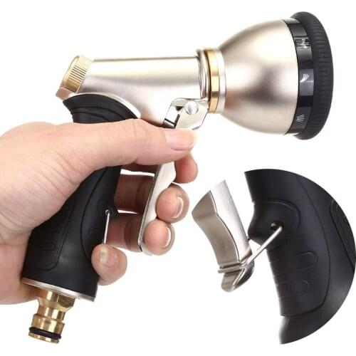 New High-Pressure Water Spray Gun Car Washer Hose Spray Bottle Garden Watering Sprinkler Sprinkler Cleaning Water Gun