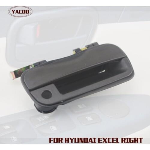1PCS RIGHT OUTSIDE DOOR HANDLE FOR HYUNDAI EXCEL OEM:82660-24010
