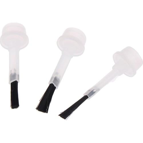 100 Pcs/lot Nail Art Practical Nail Polish Applicator Brushes Replacement Liquid Gel Brushes For DIY Beauty Manicure Tool