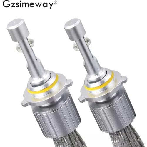 2PCS H7 LED H4 H1 H11 D1S D2S 9005 HB3 car headlight bulbs 4300K 6000K XHP50 104W 12000LM Auto Headlamp H3 H9 9006 HB4 Fog Light