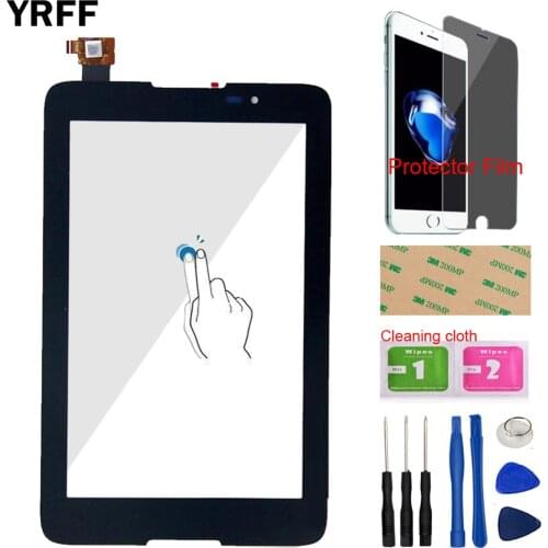 7.0'' Touch Panel Front Glass For Lenovo TAB A7-50 A3500 A3500-HV Touch Screen Digitizer Panel Front Glass + Protector Film