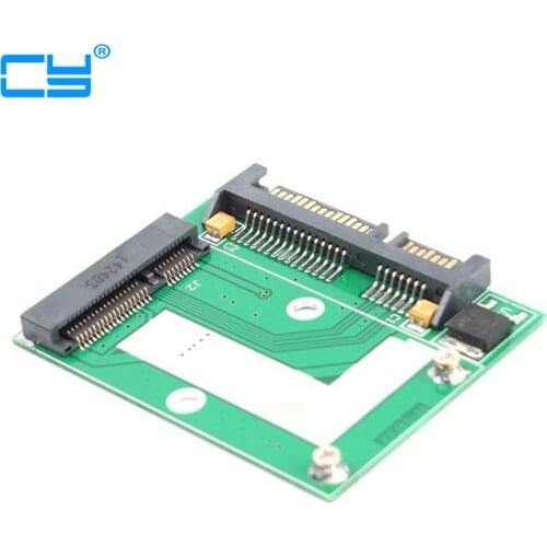 2pcs High quality mSATA SSD To 2.5 Inch SATA 6.0 Gps Adapter Converter Card for Computer PC Desktop with tracking number