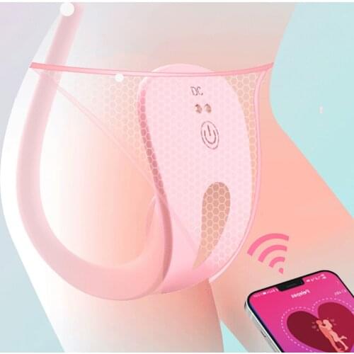 Bluetooth APP Vibrator Clitoral Stimulator Panty Vibrator Wireless Remote Control Invisible Vibrating Egg Sex Toys for Women