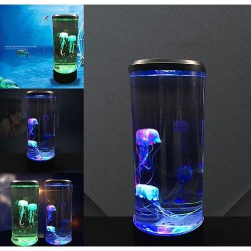 Colorful Led Jellyfish New Strange Autistic Toy R2N0
