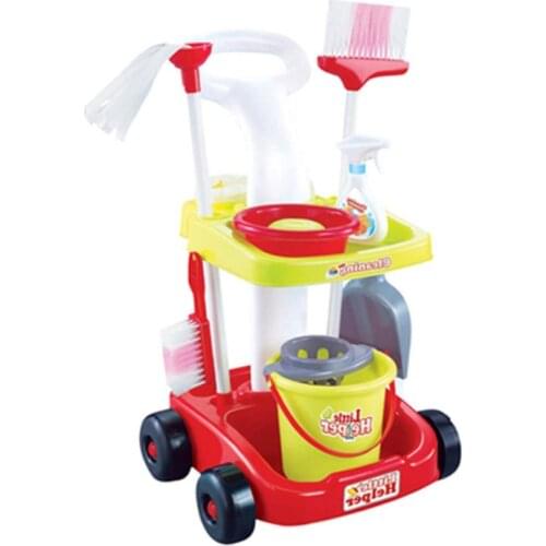Hot 1 Pcs/set Pretend Play Toy Cleaner Toy Playhome Kids Housekeeping Cleaning Washing Machine Mini Clean Up Play Toy Gift D33