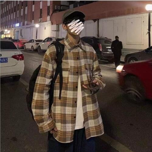 2021 Summer Shirt Mens Short Sleeve Retro Hong Kong Port Hong Kong Wind Brand Wind 41