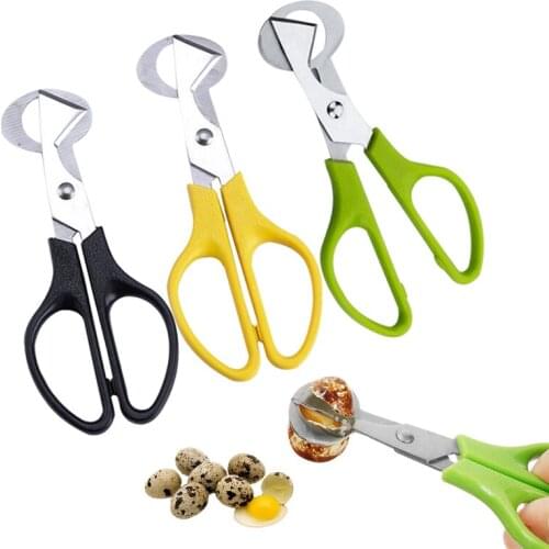 2Pcs Pigeon Quail Egg Scissor Stainless Steel Cut Whisk Eggs Apparatus Multifunctional Cutting Device Kitchen Housewife Tools