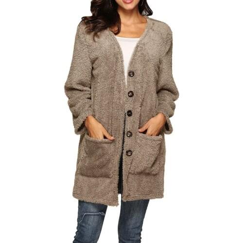 Single breasted velvet coat women jacket plus size solid warm winter jacket women coats elegant casual femme veste female coat