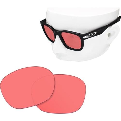 OOWLIT Polarized Replacement Lenses HD Pink for-Oakley Garage Rock OO9175 Sunglasses